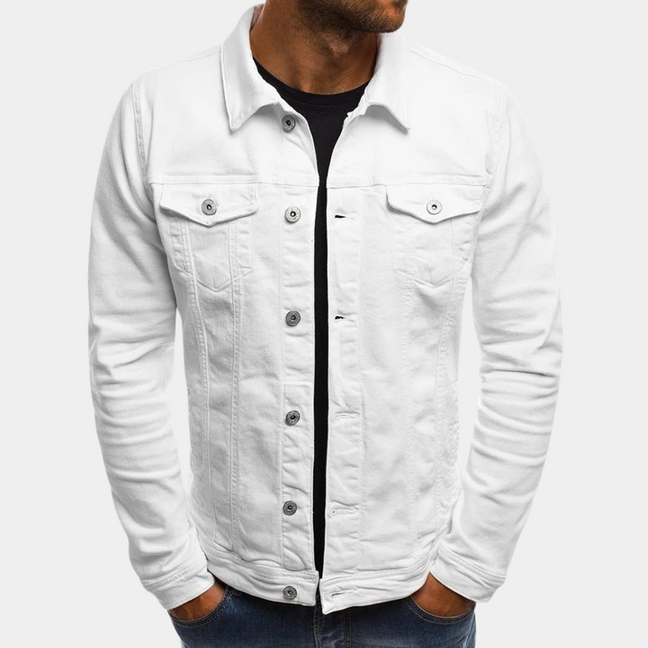 "Tijdloos klassiek herenoverhemd met elegante pasvorm, geschikt voor zowel werk als speciale gelegenheden, zomer look."
