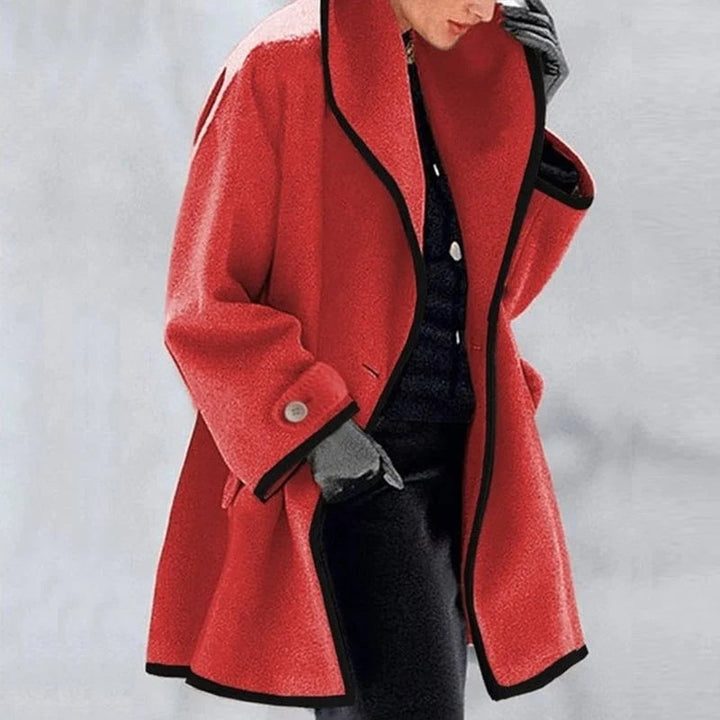 "Tijdloze elegante dames trenchcoat in zwart, premium kwaliteit, weerbestendig en stijlvol voor elk seizoen."