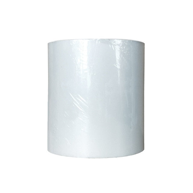"Transparante waterdichte reparatietape op spoel, zelfklevend, geschikt voor lekkages en scheuren, weerbestendig."