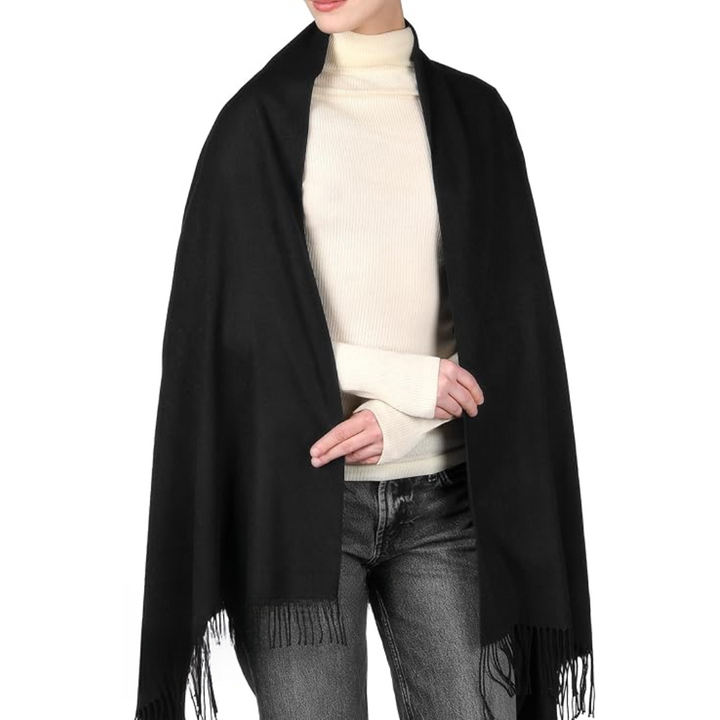 "Trendy dames Pashmina sjaal, elegant ontwerp, zijdezachte stof, rijke details, ideaal als sjaal, omslagdoek of stola."