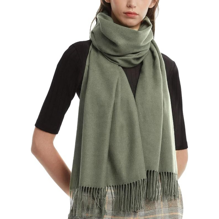 "Trendy dames Pashmina sjaal, elegant ontwerp, zijdezachte stof, rijke details, ideaal als sjaal, omslagdoek of stola."