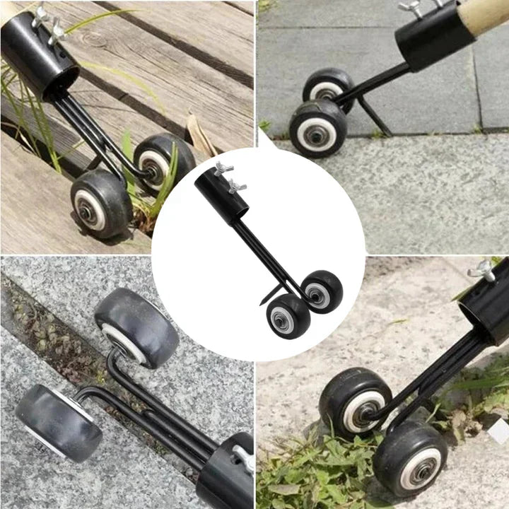 "Ultra-stevig onkruidsteker handgereedschap voor moeiteloos verwijderen van onkruid uit smalle voegen, ergonomisch design"