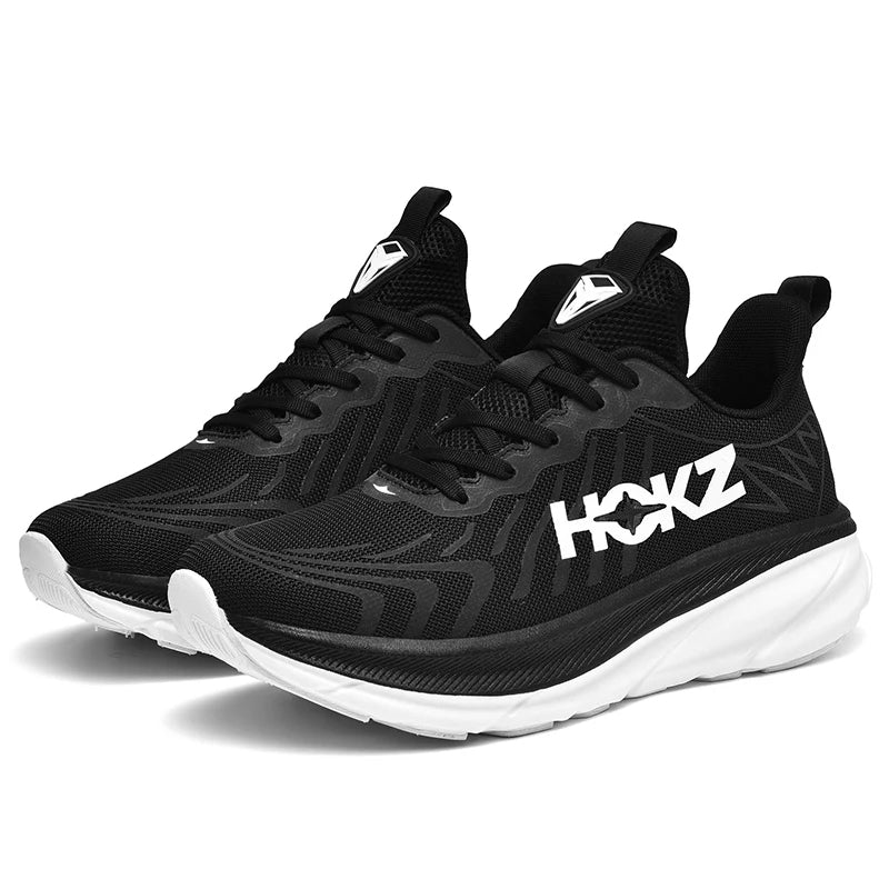 "Ultralichte unisex sportschoenen met futuristisch ontwerp en verhoogde zool voor hardlopen en fitness in diverse kleuren."