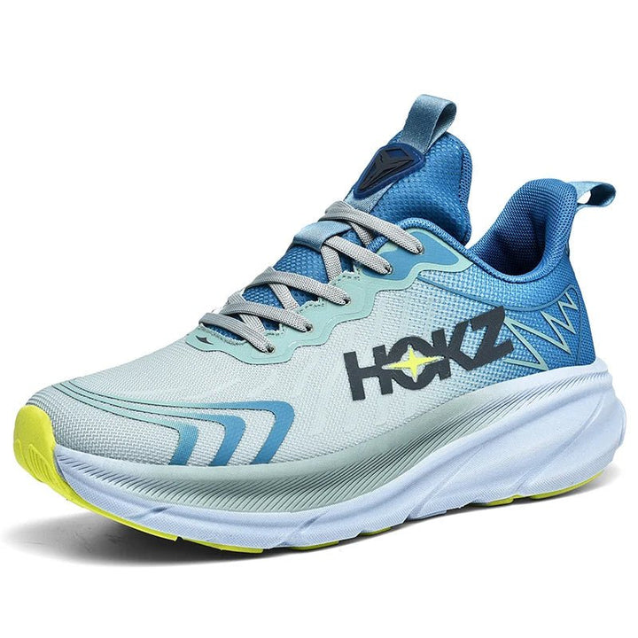 "Ultralichte unisex sportschoenen met futuristisch ontwerp en verhoogde zool voor hardlopen en fitness in diverse kleuren."