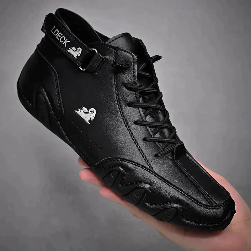 Uniseks leren barefoot schoenen, echt leer met antislipzool, minimalistisch ontwerp voor natuurlijk comfort, neutrale kleuren