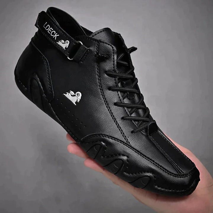 Uniseks leren barefoot schoenen, echt leer met antislipzool, minimalistisch ontwerp voor natuurlijk comfort, neutrale kleuren