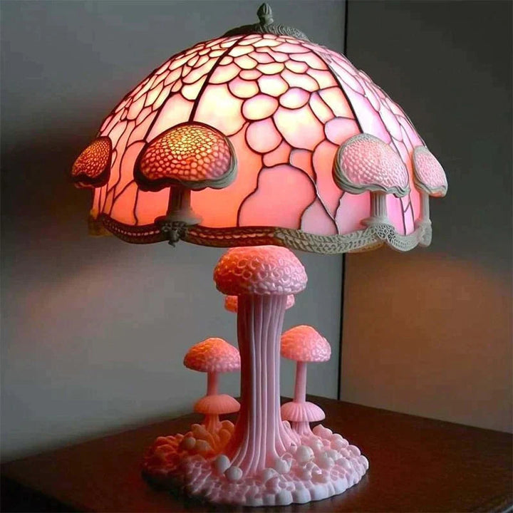 "Vitrail Sfeerlamp, modern design, met warme verlichting, metaal en glas, ideale wandlamp voor gezellige sfeer in huis."