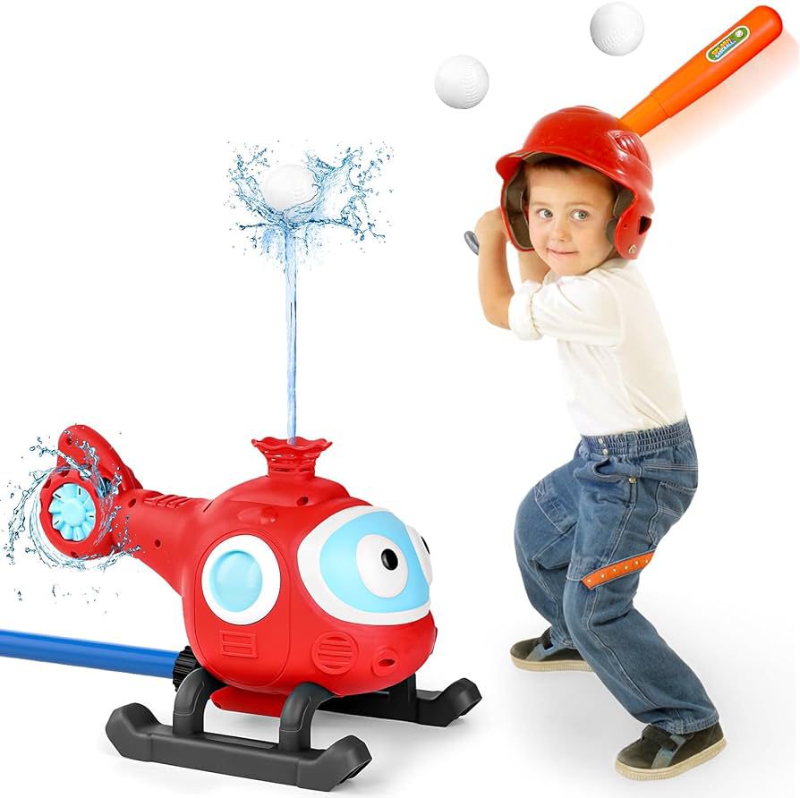 "WaterCopter speelgoed, kleurrijk ontwerp, spuit verkoelend water, ideaal voor kinderen, zomerpret in de tuin."