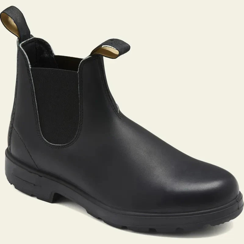 "Waterdichte heren Chelsea boots, elegant bruin en zwart, met antislipzool voor elke gelegenheid."