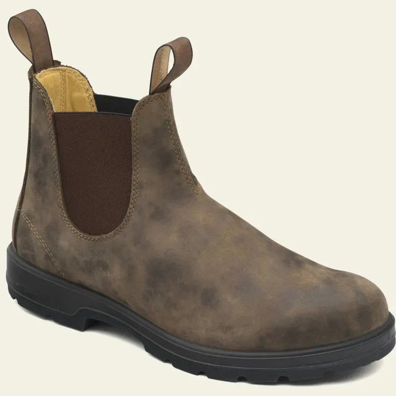 "Waterdichte heren Chelsea boots, elegant bruin en zwart, met antislipzool voor elke gelegenheid."