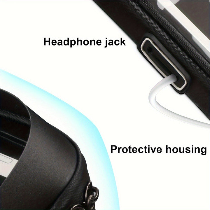 "Waterdichte telefoonhouder voor fiets en motor, draait 360 graden, past op telefoons 4,5-6,4 inch, gemonteerd op stuur."