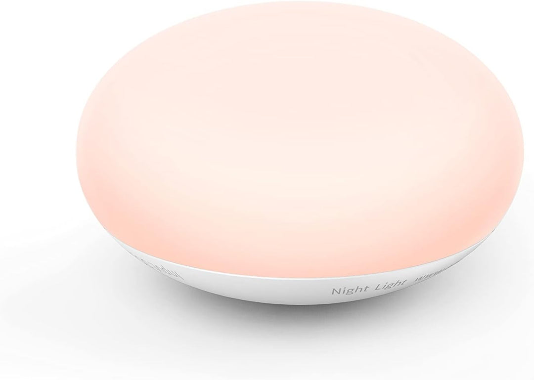 "Zacht oogvriendelijk borstvoedingsnachtlampje van BPA-vrij siliconen met aanraakdimmer voor baby's en kinderen."